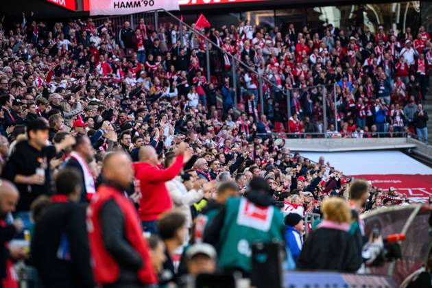COLOGNE, GERMANY - 11 OCTOBER, 2026: - The Bundesliga match 1. FC Koeln vs. Borussia Moenchengladbach at RheinEnergieSTADION.  Copyright: xVitaliixKliuievx