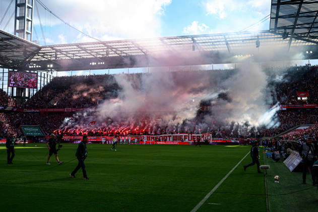 COLOGNE, GERMANY - 11 OCTOBER, 2026: - The Bundesliga match 1. FC Koeln vs. Borussia Moenchengladbach at RheinEnergieSTADION.  Copyright: xVitaliixKliuievx