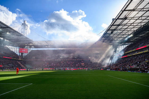 COLOGNE, GERMANY - 11 OCTOBER, 2026: - The Bundesliga match 1. FC Koeln vs. Borussia Moenchengladbach at RheinEnergieSTADION.  Copyright: xVitaliixKliuievx