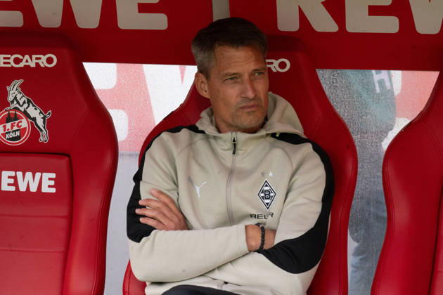 Köln, Fussball, 1.BL saison 2026 2027 1.FC Köln vs Borussia Mönchengladbach , 11.10.2026, Rheinenergiestadion Köln Alexander Blessin Trainer Borussian Mönchengladbach , Aktion, Einzelbild,