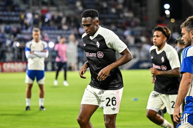 IPA89563634 - Jhon Lucumi of Juventus FC during the Cagliari Calcio vs. Juventus FC Italian Serie A soccer match in Cagliari, Italy, on October 11, 2026 Copyright: xLuigixCanu IPAxSportx xx IPA89563634
