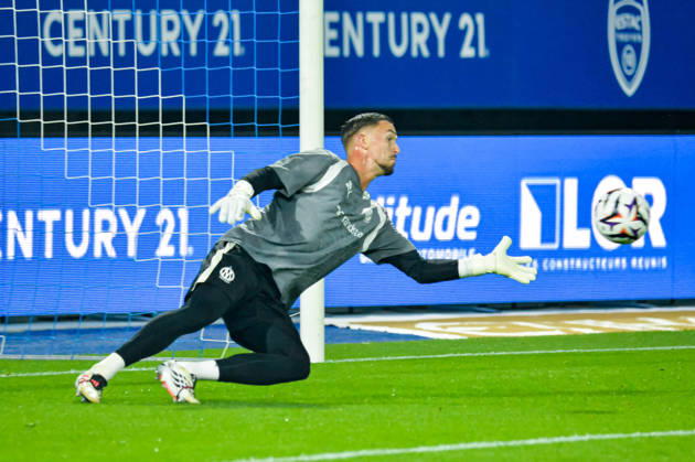 FOOTBALL : ESTAC Troyes vs Olympique de Marseille - Ligue 1 - Journà e 6 - 11 10 2026 Jeffrey de Lange (OM) TroyesFrance Copyright: xBaptistexAutissierx