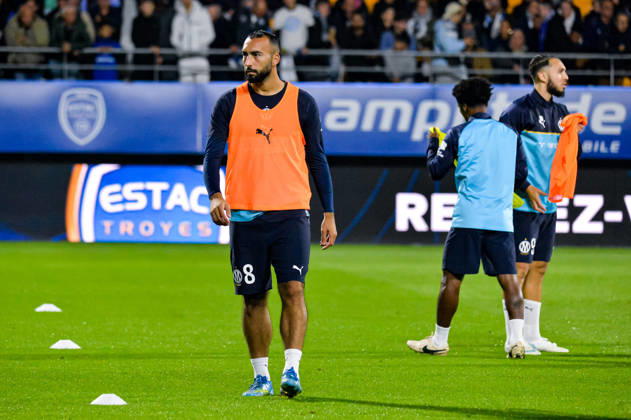 FOOTBALL : ESTAC Troyes vs Olympique de Marseille - Ligue 1 - Journà e 6 - 11 10 2026 Himad Abdelli (OM) TroyesFrance Copyright: xBaptistexAutissierx