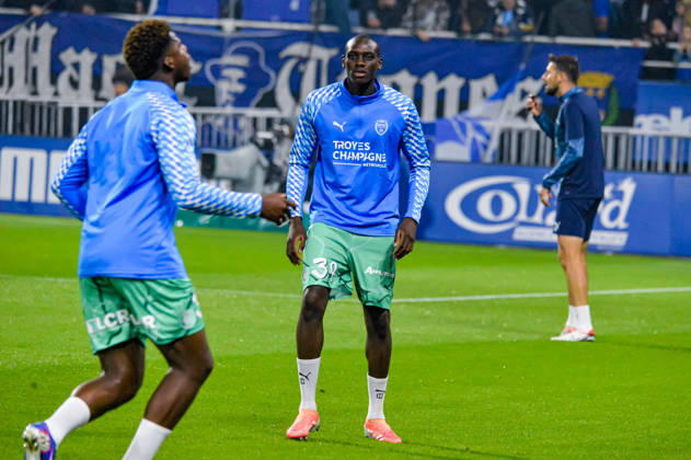 FOOTBALL : ESTAC Troyes vs Olympique de Marseille - Ligue 1 - Journà e 6 - 11 10 2026 Lassana Simakha (ESTAC Troyes) TroyesFrance Copyright: xBaptistexAutissierx