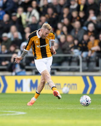 Hull City v Everton Premier League Oliver McBurnie of Hull City during the Premier League match between Hull City and Everton at the MKM Stadium, Hull. 11 10 2026 UK Newspapers OUT Copyright: xMattxWilkinsonx FIL-24041-0196