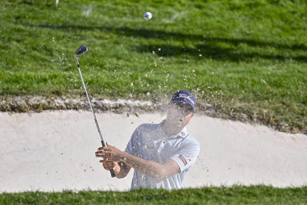 October 11, 2026, Madrid, Madrid, Spain: JACOB SKOV OLESEN of Denmark hit the ball out of the bunker during the Open de EspaoÂ±a presented by Madrid at Club de Campo Villa de Madrid on October 11, 2026 in Madrid, Spain. Madrid Spain - ZUMAc312 20261011_zsp_c312_252 Copyright: xOscarxManuelxSanchezx