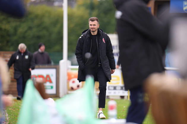 Fußball I Herren I Saison 2026-2027 I Regionalliga Nord I 13. Spieltag I SV Todesfelde - SC Weiche Flensburg I 11.10.2026 Dominic Hartmann (SC Weiche Flensburg) Todesfelde Joda-Sportpark Schleswig Holstein Deutschland Copyright: xLobeca FabianxLamprechtx