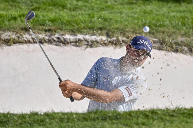 October 11, 2026, Madrid, Madrid, Spain: JACOB SKOV OLESEN of Denmark hit the ball out of the bunker during the Open de EspaoÂ±a presented by Madrid at Club de Campo Villa de Madrid on October 11, 2026 in Madrid, Spain. Madrid Spain - ZUMAc312 20261011_zsp_c312_247 Copyright: xOscarxManuelxSanchezx