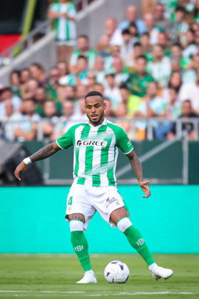 Real Betis and CA Osasuna - LaLiga EA Sports SEVILLA, SPAIN - OCTOBER 11: Natan of Real Betis Balompie in action during the LaLiga EA Sports 2026 27 match between Real Betis and CA Osasuna at La Cartuja Stadium on October 11, 2026 in Sevilla, Spain. (Photo by Rafael Roman Photo Players Images Magara Press) Sevilla La Cartuja Stadium Spain Copyright: xRafaelxRomanx