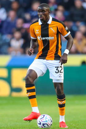 Hull City v Everton, Premier League Nobel Mendy Of Hull City during the Hull City v Everton Premier League match at the MKM Stadium, Hull, England on 11 October 2026 Credit: Lee Keuneke Every Second Media Editorial use only. All images are copyright Every Second Media Limited. No images may be reproduced without prior permission. All rights reserved. Premier League and Football League images are subject to licensing agreements with Football DataCo Limited. see https: www.football-dataco.com Copyright: xIMAGO EveryxSecondxMediax ESM-2204-0112 LeexKeunekex xEveryxSecondxMediax