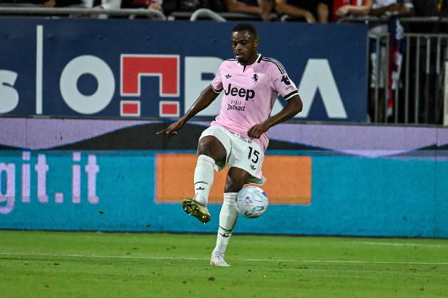 IPA89566280 - Pierre Kalulu of Juventus FC during the Cagliari Calcio vs. Juventus FC Italian Serie A soccer match in Cagliari, Italy, on October 11, 2026 Copyright: xLuigixCanu IPAxSportx xx IPA89566280