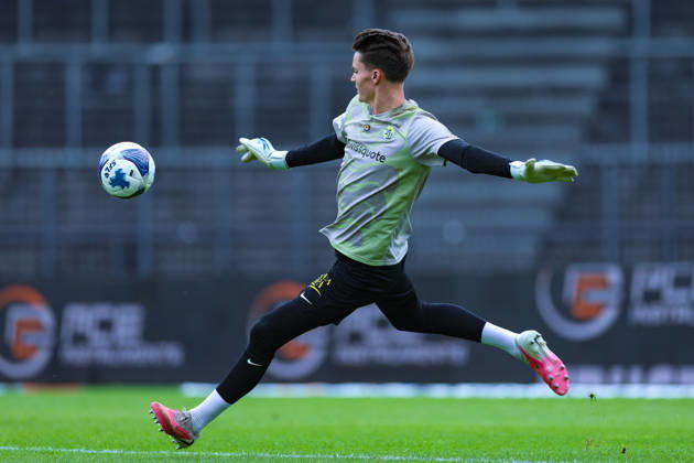 GC Zürich gegen BSC Young Boys Brack Super League 11. Oktober 2026 Marvin Keller (1, BSC Young Boys) im Spiel der Brack Super League zwischen dem Grasshopper Club Zürich (GCZ) und dem BSC Young Boys (YB) am 11. Oktober 2026 im Stadion Letzigrund in Zürich, Schweiz.. Zürich Stadion Letzigrund Zürich Schweiz