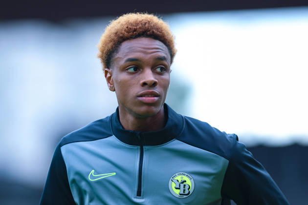GC Zürich gegen BSC Young Boys Brack Super League 11. Oktober 2026 Alvyn Sanches (10, BSC Young Boys) im Spiel der Brack Super League zwischen dem Grasshopper Club Zürich (GCZ) und dem BSC Young Boys (YB) am 11. Oktober 2026 im Stadion Letzigrund in Zürich, Schweiz. Zürich Stadion Letzigrund Zürich Schweiz
