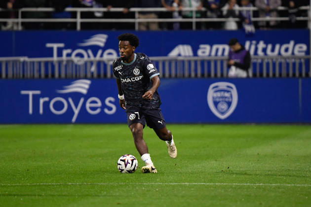 ESTAC Troyes v Olympique de Marseille - Ligue 1 McDonald s 2026 2027 Angel GOMES of Marseille during Ligue 1 McDonald s match between Troyes and Marseille at Stade de l Aube on October 11, 2026 in Troyes, France. Troyes France Copyright: xEwenxGavetx 776573381