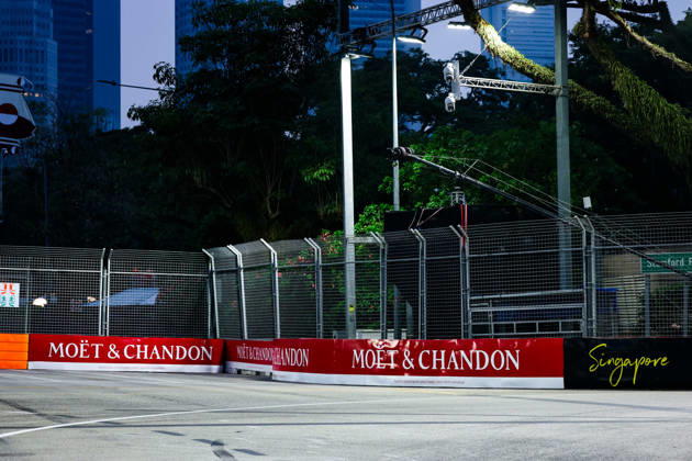 F1 - SINGAPORE GRAND PRIX 2026 Moet & Chandon branding sponsor during the 2026 Formula 1 Singapore Grand Prix, 17th round of the 2026 Formula One World Championship, WM, Weltmeisterschaft from October 9 to 11, 2026 on the Marina Bay Street Circuit, in Singapore, Singapore - SingaporeSingapore Copyright: xFLORENTxGOODENx