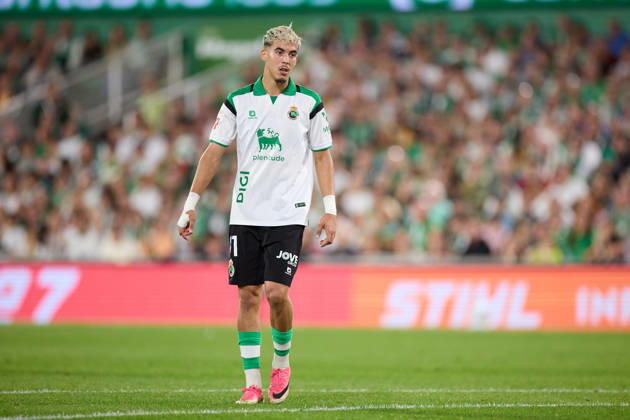 October 11, 2026, Santander, Cantabria, Spain: Yassir Zabiri of Real Racing Club de Santander looks on during the LaLiga EA Sports match between Real Racing Club de Santander and Valencia CF at Campos de de El Sardinero on October 11, 2026, in Santander, Spain. Real Racing Club De Santander V Valencia CF - LaLiga EA Sports - ZUMAa181 20261011_zaa_a181_352 Copyright: xRicardoxLarreinax