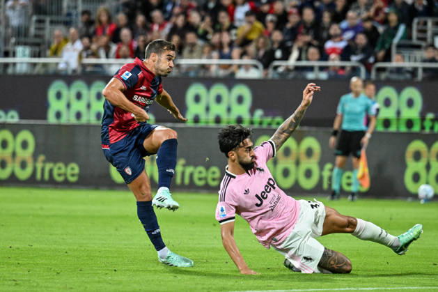 IPA89567032 - Harry Winks of Cagliari Calcio during the Cagliari Calcio vs. Juventus FC Italian Serie A soccer match in Cagliari, Italy, on October 11, 2026  Copyright: xLuigixCanu IPAxSportx xx IPA89567032