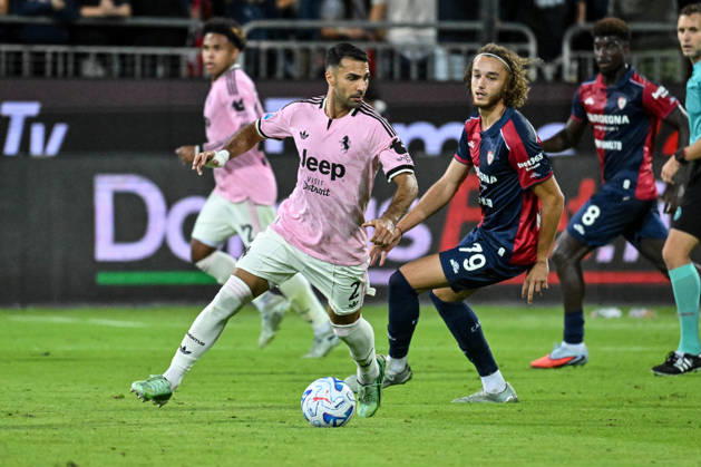 IPA89567038 - Zeki Celik of Juventus FC during the Cagliari Calcio vs. Juventus FC Italian Serie A soccer match in Cagliari, Italy, on October 11, 2026  Copyright: xLuigixCanu IPAxSportx xx IPA89567038