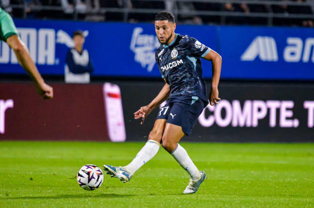 FOOTBALL : ESTAC Troyes vs Olympique de Marseille - Ligue 1 - JournÃ e 6 - 11 10 2026 Amine Harit (OM) TroyesFrance  Copyright: xBaptistexAutissierx