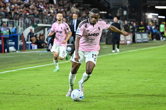 IPA89568839 - Pierre Kalulu of Juventus FC during the Cagliari Calcio vs. Juventus FC Italian Serie A soccer match in Cagliari, Italy, on October 11, 2026 Copyright: xLuigixCanu IPAxSportx xx IPA89568839