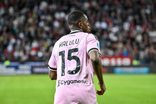 IPA89568808 - Pierre Kalulu of Juventus FC during the Cagliari Calcio vs. Juventus FC Italian Serie A soccer match in Cagliari, Italy, on October 11, 2026 Copyright: xLuigixCanu IPAxSportx xx IPA89568808