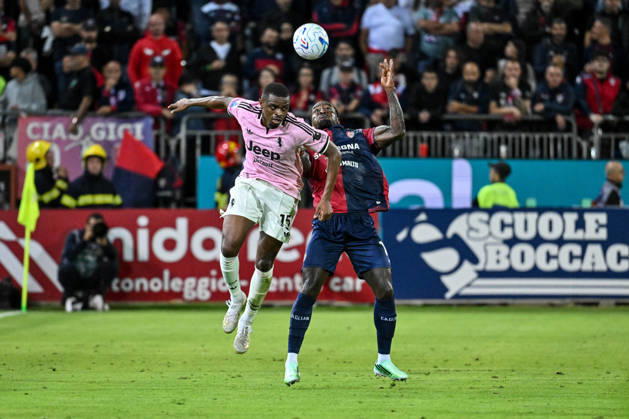 IPA89569958 - Pierre Kalulu of Juventus FC during the Cagliari Calcio vs. Juventus FC Italian Serie A soccer match in Cagliari, Italy, on October 11, 2026 Copyright: xLuigixCanu IPAxSportx xx IPA89569958