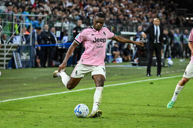 IPA89570043 - Pierre Kalulu of Juventus FC during the Cagliari Calcio vs. Juventus FC Italian Serie A soccer match in Cagliari, Italy, on October 11, 2026 Copyright: xLuigixCanu IPAxSportx xx IPA89570043