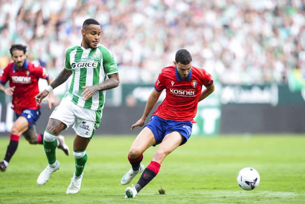 October 11, 2026, Sevilla, Sevilla, Spain: Raul Garcia of CA Osasuna in action during the Spanish league, LaLiga EA Sports, football match played between Real Betis and CA Osasuna at La Cartuja stadium on October 11, 2026, in Sevilla, Spain. Sevilla Spain - ZUMAa181 20261011_zaa_a181_249 Copyright: xJoaquinxCorcherox