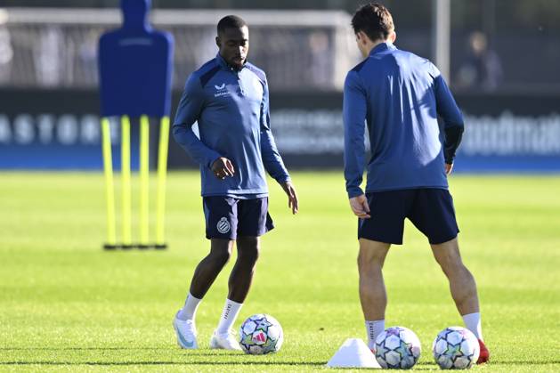 Inter Milan v Club Brugge - UEFA Champions League Media Activities 12 10 2026 WESTKAPELLE, BELGIUM - OCTOBER 12 : Forbs Carlos forward of Club Brugge pictured during a training session ahead of the UEFA Champions League 2026 27 League Phase matchday 2 match between Inter Milan and Club Brugge on October 12, 2026 in Westkapelle, Belgium, 12 10 2026 Westkapelle Belgium  Copyright: xTomasxSiskx