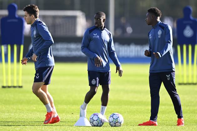 Inter Milan v Club Brugge - UEFA Champions League Media Activities 12 10 2026 WESTKAPELLE, BELGIUM - OCTOBER 12 : Forbs Carlos forward of Club Brugge pictured during a training session ahead of the UEFA Champions League 2026 27 League Phase matchday 2 match between Inter Milan and Club Brugge on October 12, 2026 in Westkapelle, Belgium, 12 10 2026 Westkapelle Belgium  Copyright: xTomasxSiskx