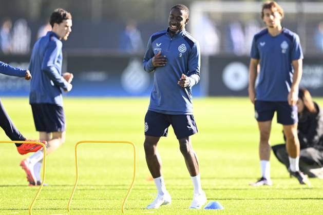 Inter Milan v Club Brugge - UEFA Champions League Media Activities 12 10 2026 WESTKAPELLE, BELGIUM - OCTOBER 12 : Forbs Carlos forward of Club Brugge pictured during a training session ahead of the UEFA Champions League 2026 27 League Phase matchday 2 match between Inter Milan and Club Brugge on October 12, 2026 in Westkapelle, Belgium, 12 10 2026 Westkapelle Belgium  Copyright: xTomasxSiskx