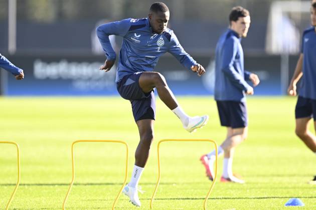 Inter Milan v Club Brugge - UEFA Champions League Media Activities 12 10 2026 WESTKAPELLE, BELGIUM - OCTOBER 12 : Forbs Carlos forward of Club Brugge pictured during a training session ahead of the UEFA Champions League 2026 27 League Phase matchday 2 match between Inter Milan and Club Brugge on October 12, 2026 in Westkapelle, Belgium, 12 10 2026 Westkapelle Belgium  Copyright: xTomasxSiskx
