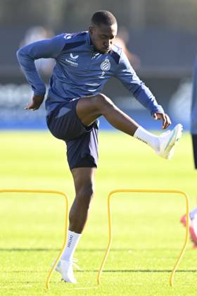 Inter Milan v Club Brugge - UEFA Champions League Media Activities 12 10 2026 WESTKAPELLE, BELGIUM - OCTOBER 12 : Forbs Carlos forward of Club Brugge pictured during a training session ahead of the UEFA Champions League 2026 27 League Phase matchday 2 match between Inter Milan and Club Brugge on October 12, 2026 in Westkapelle, Belgium, 12 10 2026 Westkapelle Belgium  Copyright: xTomasxSiskx