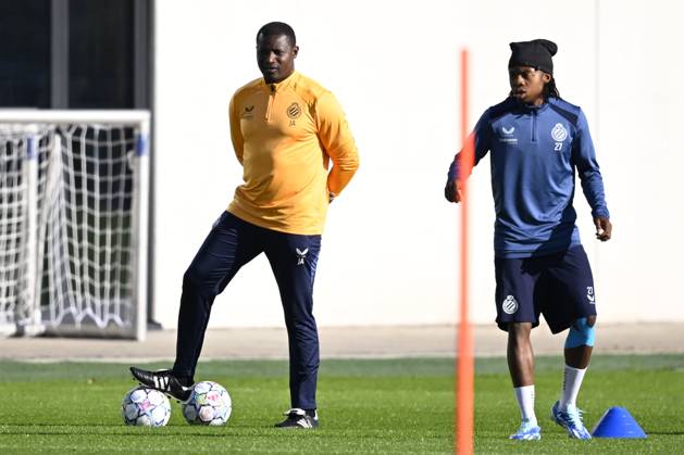 Inter Milan v Club Brugge - UEFA Champions League Media Activities 12 10 2026 WESTKAPELLE, BELGIUM - OCTOBER 12 : Akpala Joseph assistant coach of Club Brugge pictured during a training session ahead of the UEFA Champions League 2026 27 League Phase matchday 2 match between Inter Milan and Club Brugge on October 12, 2026 in Westkapelle, Belgium, 12 10 2026 Westkapelle Belgium  Copyright: xTomasxSiskx