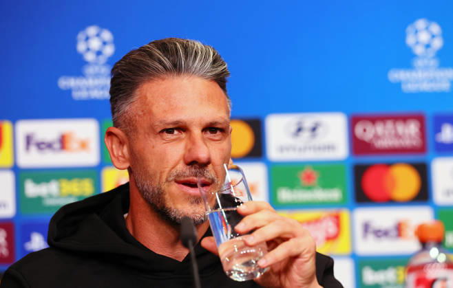 RB Leipzig - PK Champions League Leipzig, 12.10.2026, RB Akademie, UEFA Champions League , RB Leipzig - Pressekonferenz am Vortag von RBLeipzig v. PSV Eindhoven , Im Bild: Trainer Martin Demichelis, RB Leipzig ,