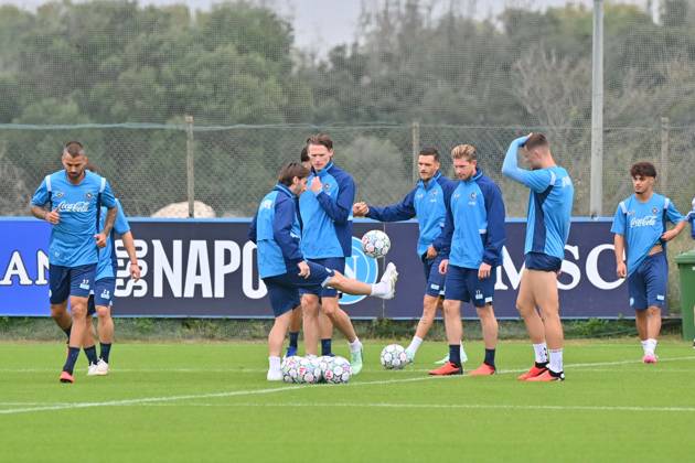 Foto IPP Felice De Martino Castel Volturno (Ce) 12 10 2026 Allenamento Napoli pre gara Champions League con il Villareal Italy Photo Press World Copyright Castel Volturno italy ITALY  Copyright: xR4924_italyphotopressx