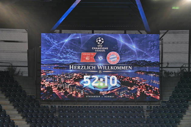 STAVANGER, NORWAY; 12. OCTOBER: picture of the Team from Munich at the final Trainings session before the Champions League Match between Viking FK vs. FC Bayern Munich at Matchday 2 at Lyse Arena Copyright: xBEAUTIFULxSPORTS Goldbergx