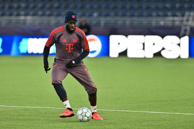 STAVANGER, NORWAY; 12. OCTOBER: picture of the Team from Munich at the final Trainings session before the Champions League Match between Viking FK vs. FC Bayern Munich at Matchday 2 at Lyse Arena Dayot UPAMECANO (FC Bayern Munich 2) Copyright: xBEAUTIFULxSPORTS Goldbergx
