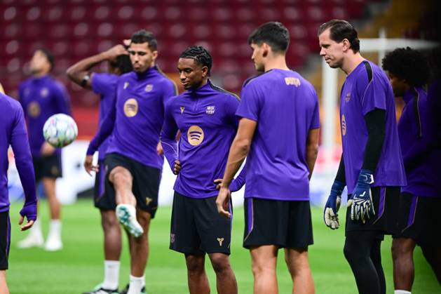 Barcelona complete preparations for Champions League clash with Galatasaray in Istanbul ISTANBUL, TURKIYE - OCTOBER 12: Barcelona players take part in a training session at RAMS Park as they complete preparations for their UEFA Champions League Week 2 match against Galatasaray, on October 12, 2026 in Istanbul, Turkiye. The session was led by head coach Hansi Flick, with the opening 15 minutes made available to members of the media ahead of the match. Cem Tekkesinoglu Anadolu Istanbul Turkey. Editorial use only. Please get in touch for any other usage.  Copyright: x2026xAnadoluxCemxTekkesinoglux