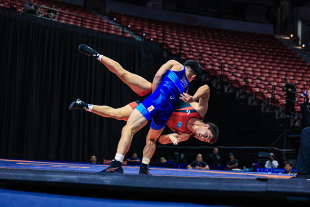 U23 World Championships 60kg GR - Aibek Aitbekov (KAZ) df. Seima Tokuhara (JPN)