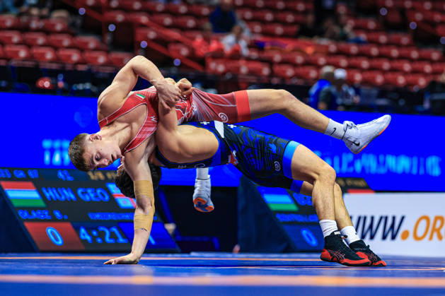 U23 World Championships 67kg GR - Anri Khozrevanidze (GEO) df. Bende Olasz (HUN)