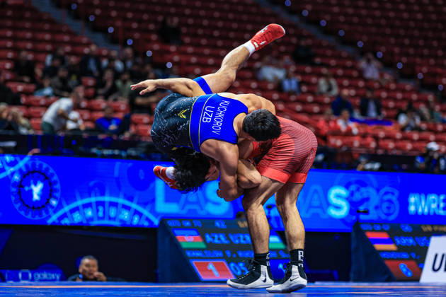 U23 World Championships 72kg GR - Farid Khalilov (AZE) df. Shakhzod Kuchkorov (UZB)