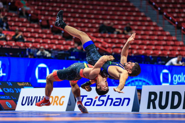 U23 World Championships 72kg GR - Shakhzod Kuchkorov (UZB) df. Ahmadreza Seifollah Mohsen Nezhad (IRI)