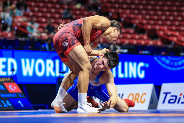 U23 World Championships 82kg GR - Azimjon Soatullaev (UZB) df. Ismail Bereket (TUR)
