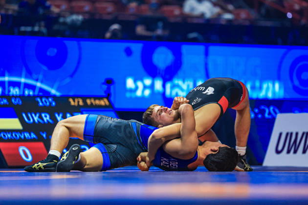 U23 World Championships 60kg GR - Aibek Aitbekov (KAZ) df. Yevhen Pokovba (UKR)