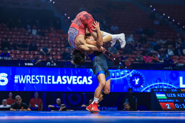 U23 World Championships 60kg GR - Elmir Aliyev (AZE) df. Mehroj Bakhramov (UZB)