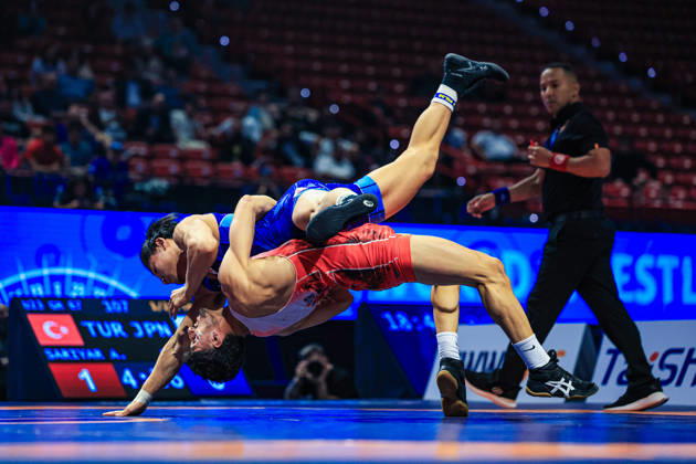 U23 World Championships 67kg GR - Azat Sariyar (TUR) df. Takaku Suzuki (JPN)