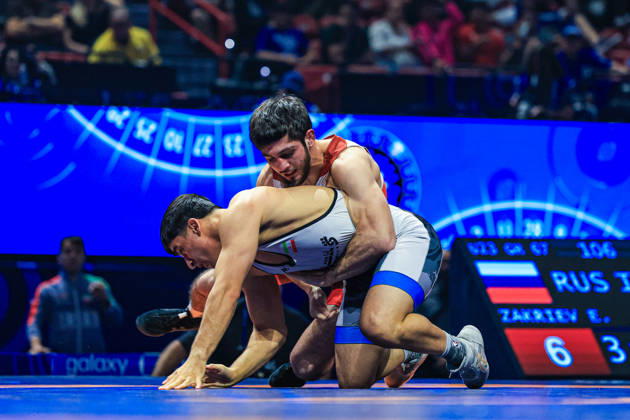 U23 World Championships 67kg GR - Erzu Zakriev (RUS) df. Mohammad Mahmoud Kamali (IRI)