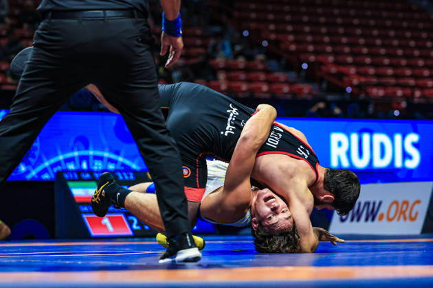 U23 World Championships 97kg GR - Yehor Yakushenko (UKR) df. Mohammad Hadi Akbar Seydi Avendi (IRI)