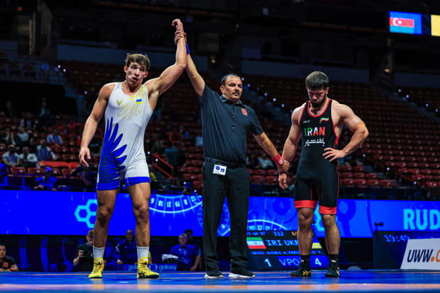 U23 World Championships 97kg GR - Yehor Yakushenko (UKR) df. Mohammad Hadi Akbar Seydi Avendi (IRI)